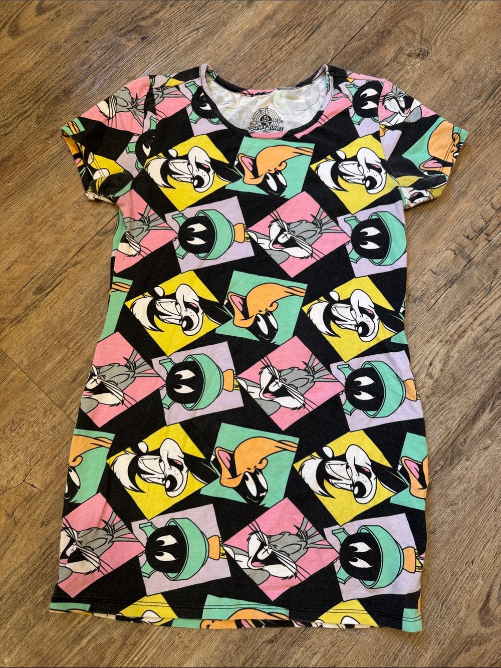 Warner Bros. Looney Tunes Logo Tee with Pastel
